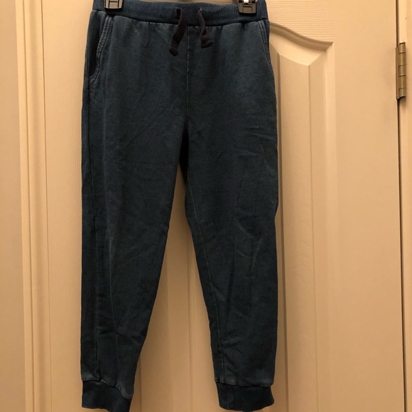 GYMBOREE Denim Like Sweats Joggers Pants S 5 6 - Picture 1 of 7